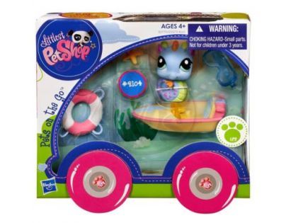LPS - Zvířátka s dopravním prostředkem Hasbro 25573
