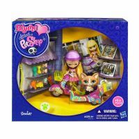 Hasbro 21462 - Littlest Pet Shop - Panenka Blythe se skútrem a zvířátkem 2