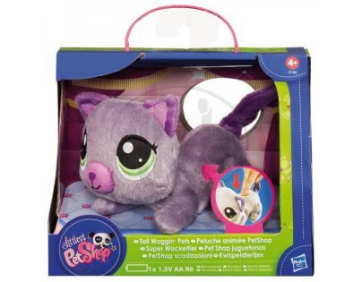 LPS Plyšová zvířátka s pohybujícím se ocáskem Hasbro - Medvěd