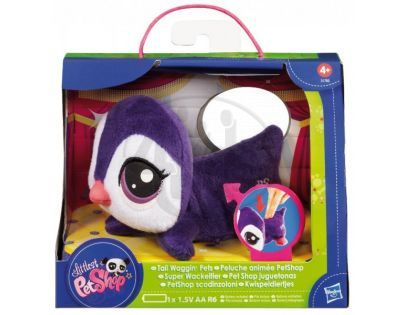 LPS Plyšová zvířátka s pohybujícím se ocáskem Hasbro - Medvěd