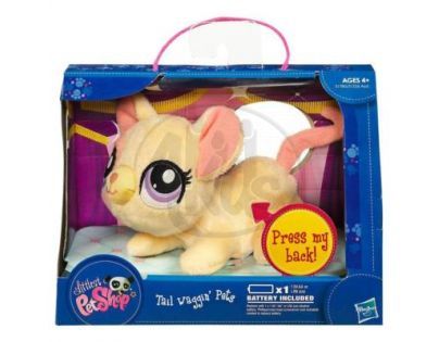 LPS Plyšová zvířátka s pohybujícím se ocáskem Hasbro - Pes