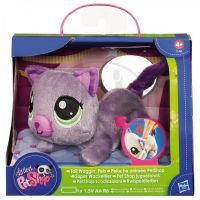 LPS Plyšová zvířátka s pohybujícím se ocáskem Hasbro - Pes 4