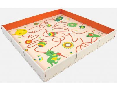 Ludi Pěnové puzzle Kočička 106 x 106 cm