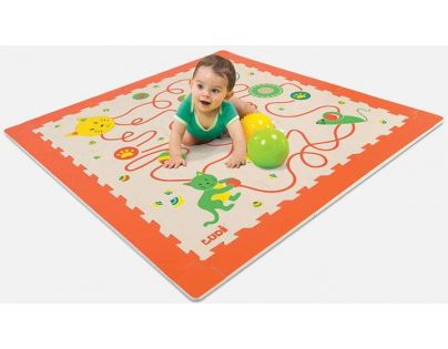 Ludi Pěnové puzzle Kočička 106 x 106 cm