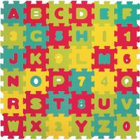 Ludi Puzzle pěnové 90 x 90 cm písmena a čísla