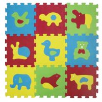 Ludi Puzzle pěnové Basic zvířátka 84 x 84 cm