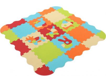 Ludi Puzzle pěnové Zvířátka 120 x 120 cm