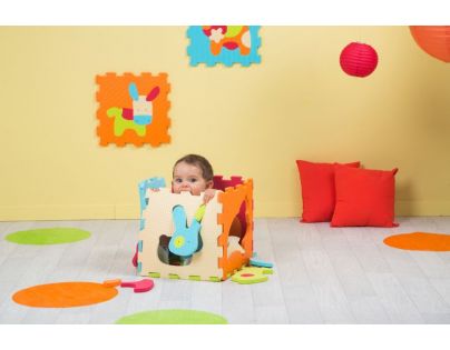 Ludi Puzzle pěnové Zvířátka 120 x 120 cm