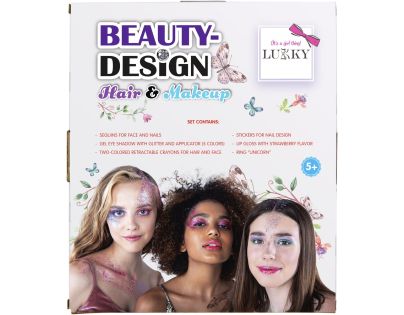 Lukky Sada Beauty Design Vlasy & make up - Poškozený obal