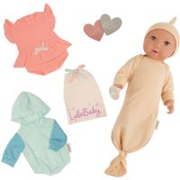 LullaBaby Panenka 35 cm s překvapením Gender Reveal