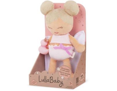 LullaBaby Panenka plyšová do vany Blonde Hair