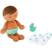 LullaBaby Panenka plyšová do vany kluk Light Brown Hair 5