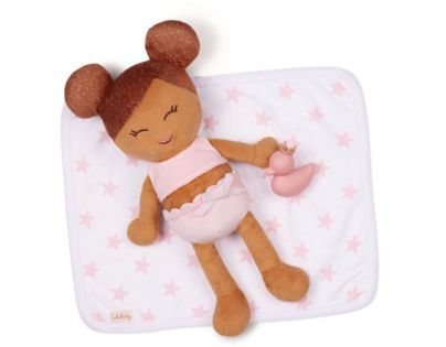 LullaBaby Panenka plyšová do vany Light Brown Hair