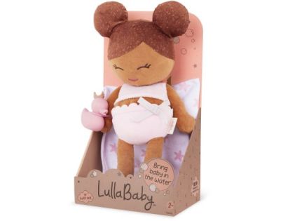 LullaBaby Panenka plyšová do vany Light Brown Hair