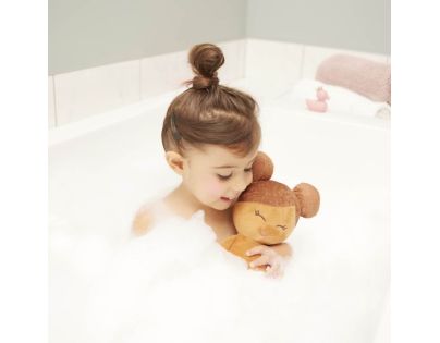 LullaBaby Panenka plyšová do vany Light Brown Hair