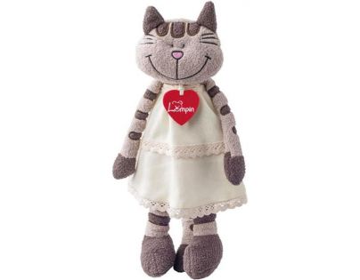 Lumpin Kočka Angelique v šatech střední