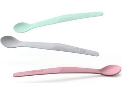 Everyday Baby Lžička silikon 2ks mint green