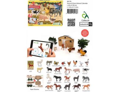 Mac Toys Adventní kalendář Farma a koně