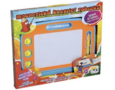 Mac Toys Magnetická kreslící tabulka modro-oranžová