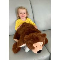 Mac Toys Polštář plyšové zvířátko Medvěd 55 cm 3