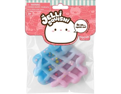 Alltoys Mačkací gelový Donut Vafle Jelli Squishi