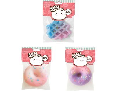 Alltoys Mačkací gelový Donut Vafle Jelli Squishi