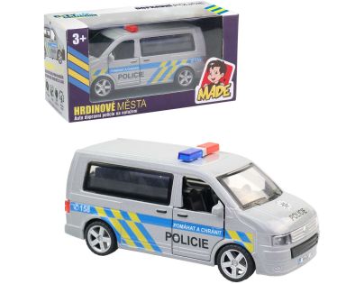 MaDe Auto, policejní dodávka, CZ design i box