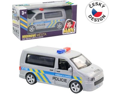 MaDe Auto, policejní dodávka, CZ design i box