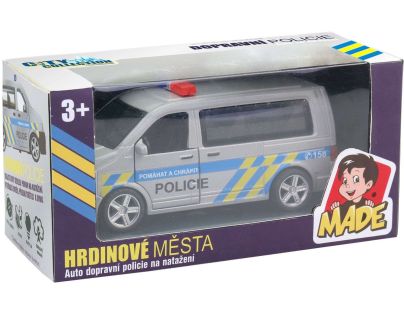 MaDe Auto, policejní dodávka, CZ design i box