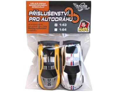 Made Autodráha náhradní autíčka 2 ks 1 : 43 (566)