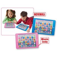 MaDe 70631 - Dětský tablet česko-anglický - růžový 2