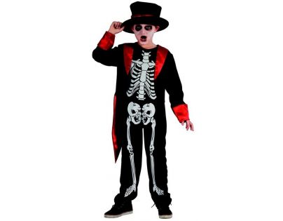 Made Dětský karnevalový kostým Kostra chlapec 120 -130 cm