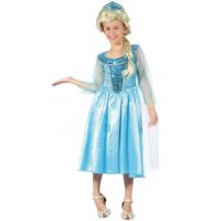 Made Dětský karnevalový kostým Ledová princezna 120 -130 cm