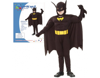 Made Dětský kostým Batman 120 - 130 cm