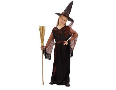 Made Dětský kostým čarodějka 120-130 cm