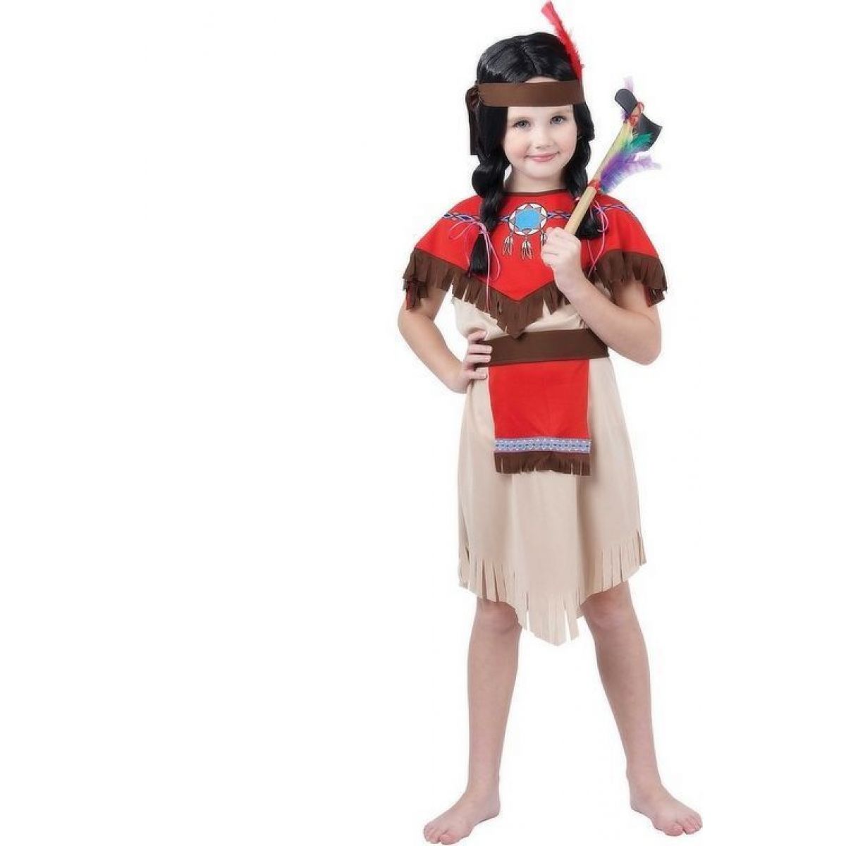 Made Dětský kostým Indiánka 120-130 cm