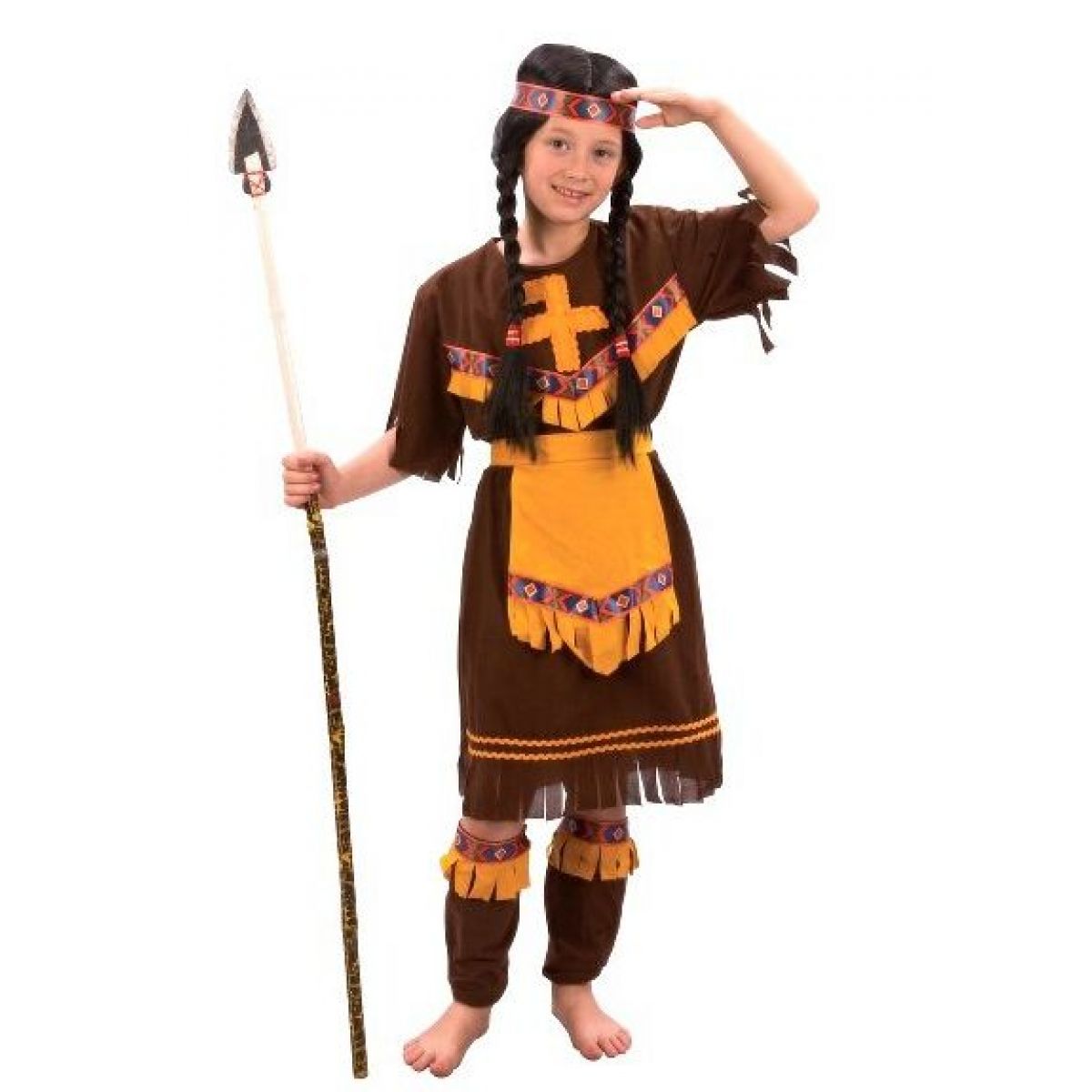 MaDe Dětský kostým Indiánka S