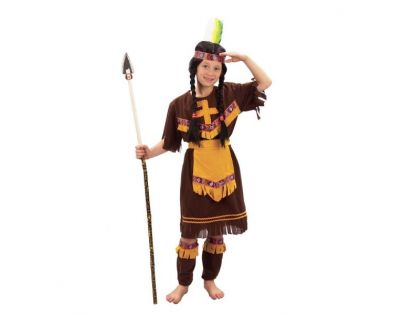 Made Dětský kostým indiánka velikost S