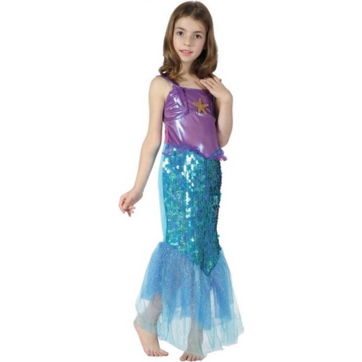 Made Dětský kostým Mořská panna hvězda 120-130 cm