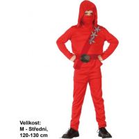 Made Dětský kostým Ninja 120-130 cm 2