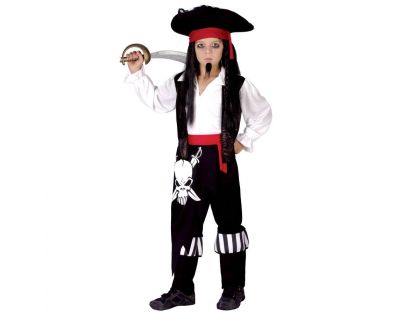 Made Dětský kostým Pirát pro chlapce 110 - 120 cm