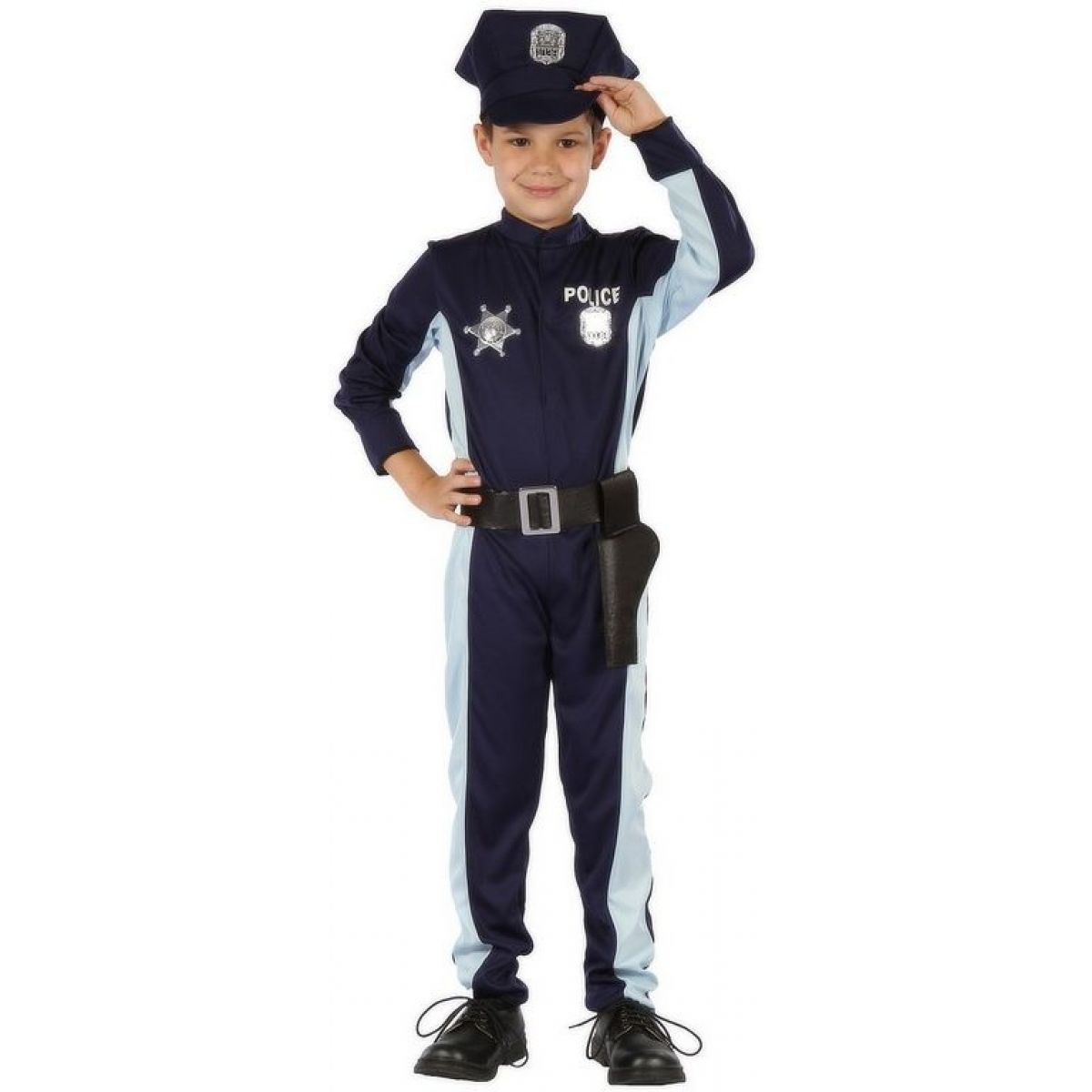Made Dětský kostým Policista s čepicí 110-120 cm
