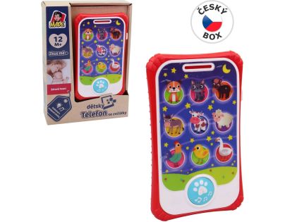 MaDe Dětský mobilní telefon, 9,5 x 15,5 cm
