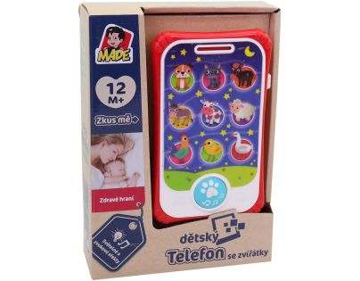 MaDe Dětský mobilní telefon, 9,5 x 15,5 cm