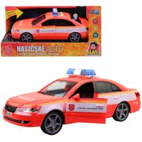 MaDe Hasičské osobní auto s českým hlasem, CZ box, 24cm