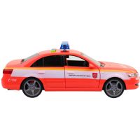 MaDe Hasičské osobní auto s českým hlasem, CZ box, 24cm 6