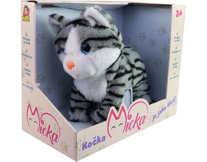 Made Kočka Micka na baterie 26 cm