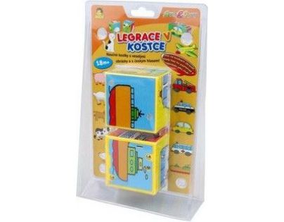 Made Kostky se zvukem 2 ks