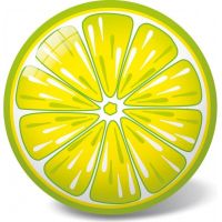 Made Míč citron 23 cm 2