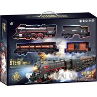 Made Parní vlaková souprava na baterie 48 dílků - Poškozený obal 3